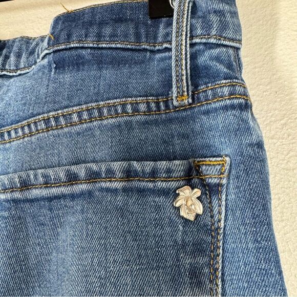 Black Orchid Brooke High Waist Straight Crop Jeans On My Mind Wash Size 29 - Picture 7 of 10